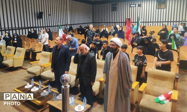 مراسم یادبود  امام مجاهد شهید در کانون فرهنگی و تربیتی رشد ناحیه 3 کرج