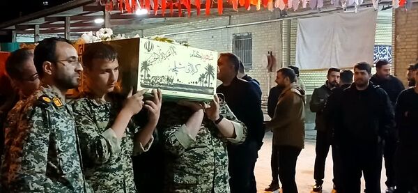 استقبال از شهید گمنام در شهرستان علی‌آباد کتول