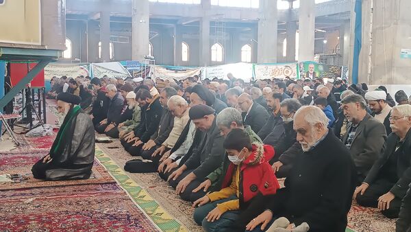 نماز عبادی سیاسی جمعه در شهرستان نیشابور