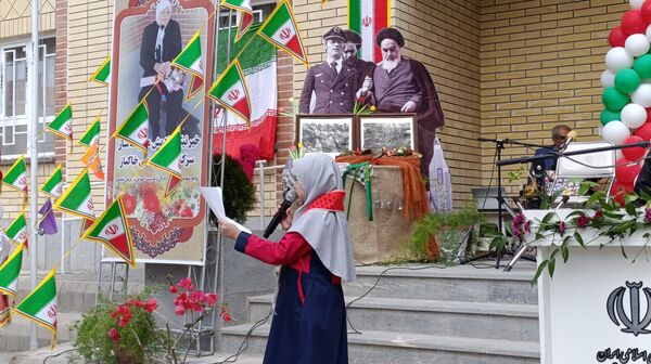 افتتاحیه آموزشگاه ۱۲ کلاسه‌ یاسمن خاکباز ۲ شهرستان نیشابور