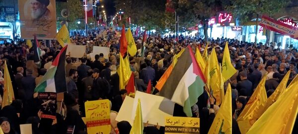 تجمع کودکان و نوجوانان زنجانی در محکومیت جنایات رژیم صهیونیستی 