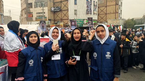 راهیپمایی 13 آبان در شهر قدس