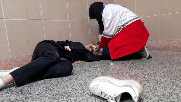 بیست و ششمین مانور سراسری زلزله و ایمنی در دبیرستان پروین اعتصامی ناحیه یک
