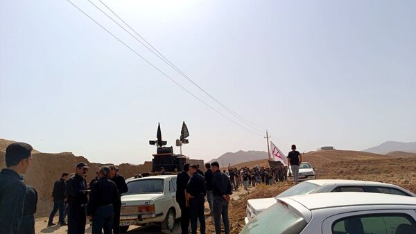 عزاداری مردم روستای جلماجرد در تاسوعای حسینی