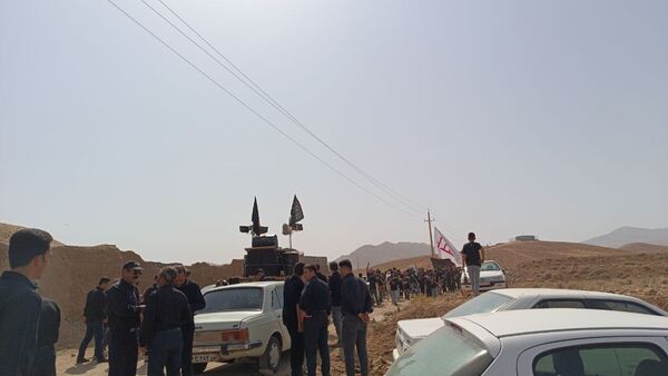 عزاداری مردم روستای جلماجرد در تاسوعای حسینی