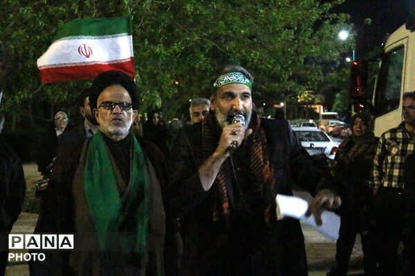 کاروان خودرویی هیئت های ده بالایی در یزد