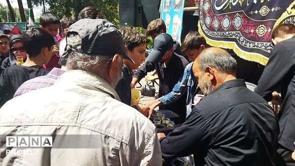 گذری بر موکب مسجد قدس در پیاده روی جاماندگان اربعین حسینی نیشابور‌ 