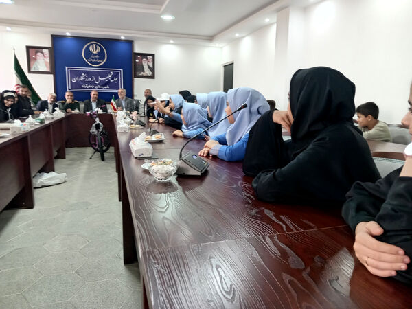 تجلیل از دختران برگزیده رشته‌های علمی ورزشی شهرستان جعفرآباد