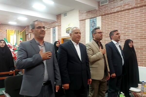 آیین سپاس معلم اداره کل آموزش و پرورش شهرستانهای تهران در کهریزک 
