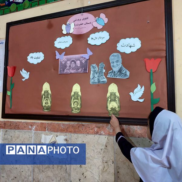 زیارت شهدای گمنام به نیابت از شهید سلیمانی