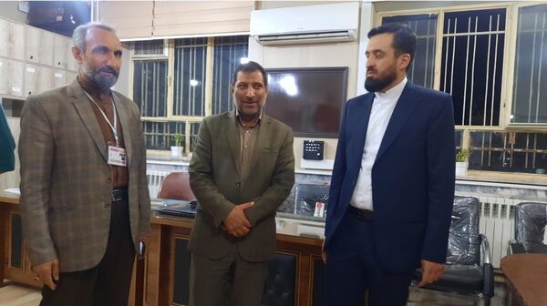 بازدید فرماندار مشهد از ستاد انتخاباتی منطقه ۱۶ مشهد