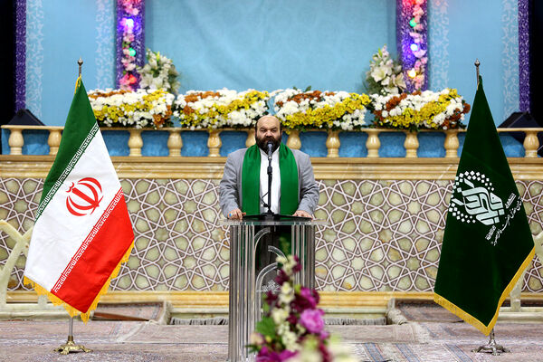 آیین خطبه خوانی خادمان حرم حضرت معصومه(س) به مناسبت روز قم