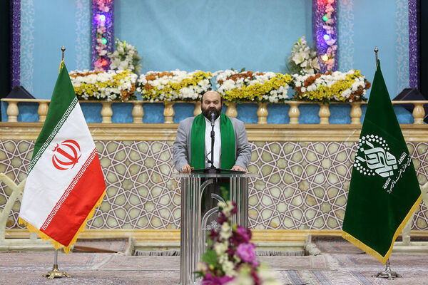 آیین خطبه خوانی خادمان حرم حضرت معصومه(س) به مناسبت روز قم