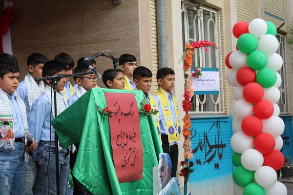 آیین نمادین نکوداشت هفته پدافند غیرعامل در نیشابور 