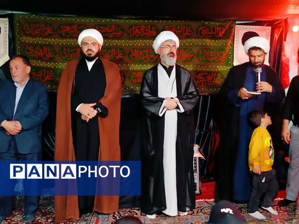 موکب علی اصغری فدافن میزبان امام جمعه کاشمر 