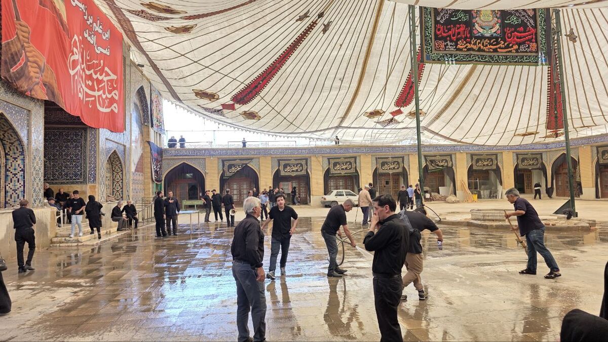 بزرگ‌ترین خیمه حسینی اصفهان برپا شد