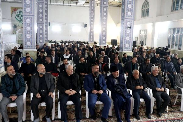  آیین تجلیل از ۳۲٠مداح و مسئولان هیات شورای مذهبی در شهرستان قدس