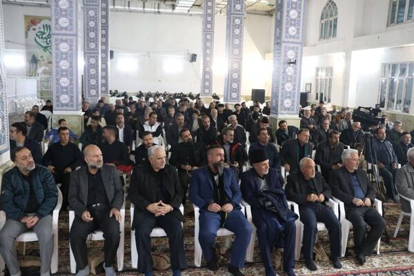  آیین تجلیل از ۳۲٠مداح و مسئولان هیات شورای مذهبی در شهرستان قدس