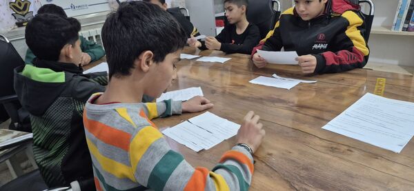 هم اندیشی انجمن خبرنگاری پسران کانون لقمان کاشمر