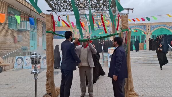 اعزام دانش‌آموزان شهرستان کهک قم به اردوی راهیان نور