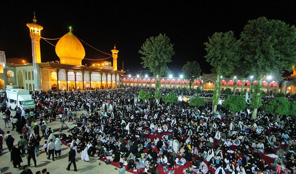 نخستین شب قدر در جوار حرم مطهر شاهچراغ(ع)