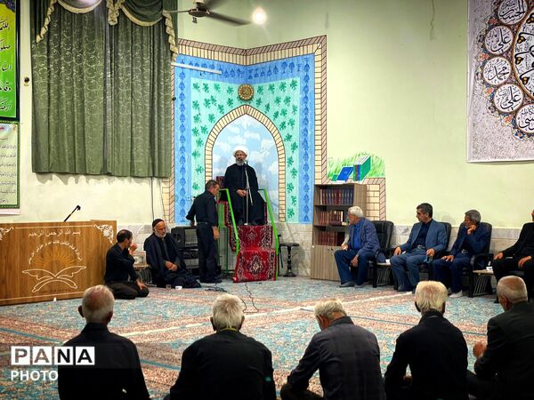 حضور امام جمعه شهرستان کاشمر در روستای نای