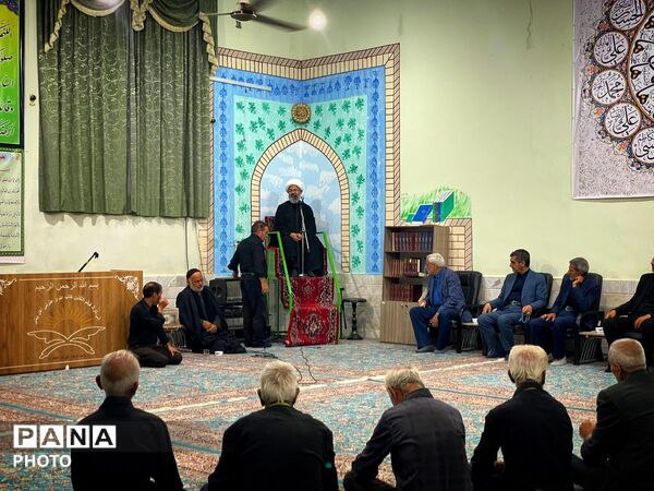 حضور امام جمعه شهرستان کاشمر در روستای نای