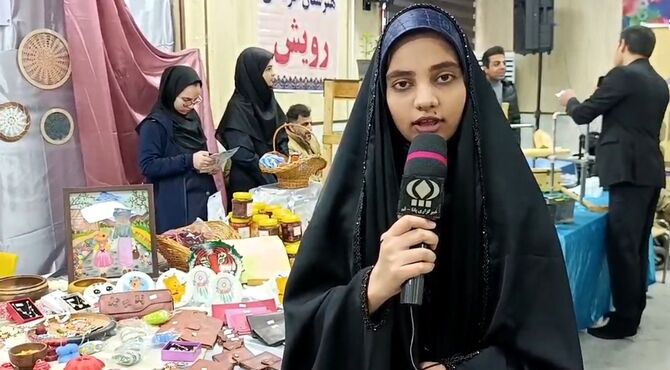 افتتاح نمایشگاه «روایت توانمندی» دانش‌آموزان با نیازهای ویژه در قم