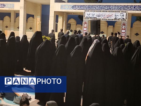 عزاداری روز دوم محرم در گلزار شهدای درق 