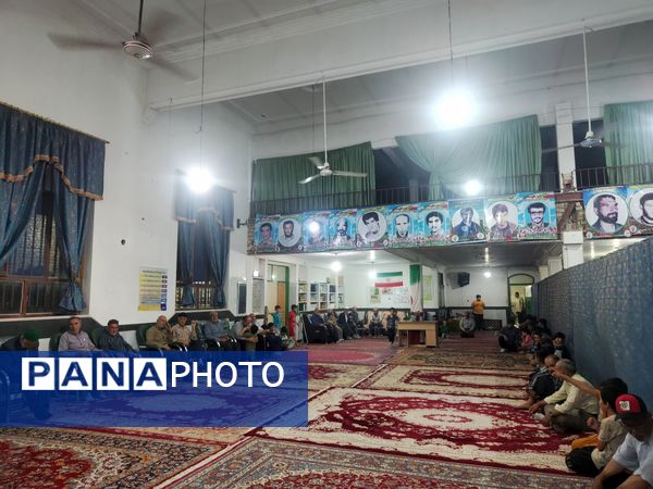 مراسم عید غدیر در مسجد امام خمینی (ره) شهرستان شیروان