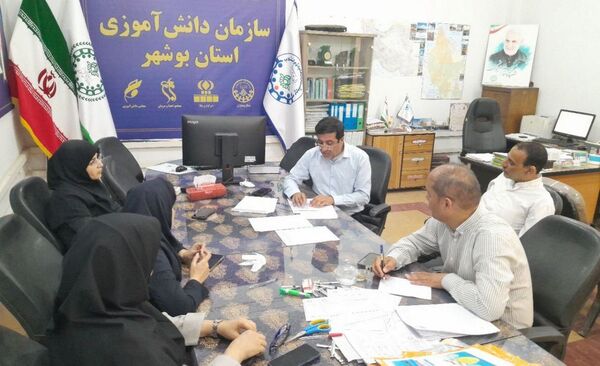 جلسه هم‌اندیشی سازمان دانش‌آموزی استان بوشهر