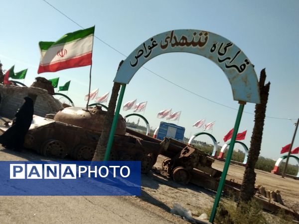 سفر دانش‌آموزان دختر ناحیه۶ مشهد به راهیان نور