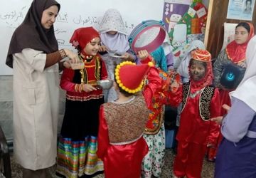 اجرای آداب و رسوم کهن پیشواز نوروز در استان سمنان