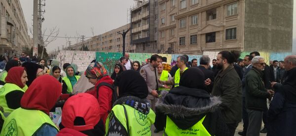 برگزاری مراسم روز درختکاری در شهرک وحدت شهرستان فردیس 