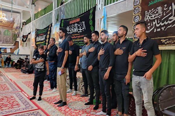 شام غریبان حسینی در مسجد جامع شهر بار