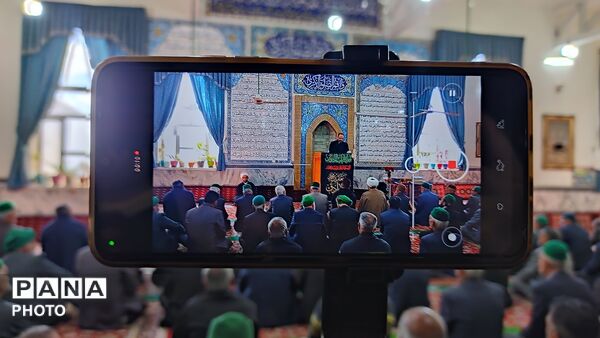 اقامه نماز عبادی سیاسی جمعه در شهر دارالسادات بار نیشابور 