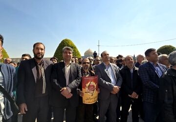 حماسه حضور اصفهانی‌ها در راهپیمایی روز جهانی قدس