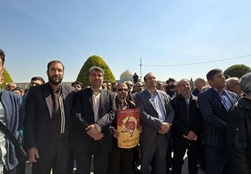 حماسه حضور اصفهانی‌ها در راهپیمایی روز جهانی قدس