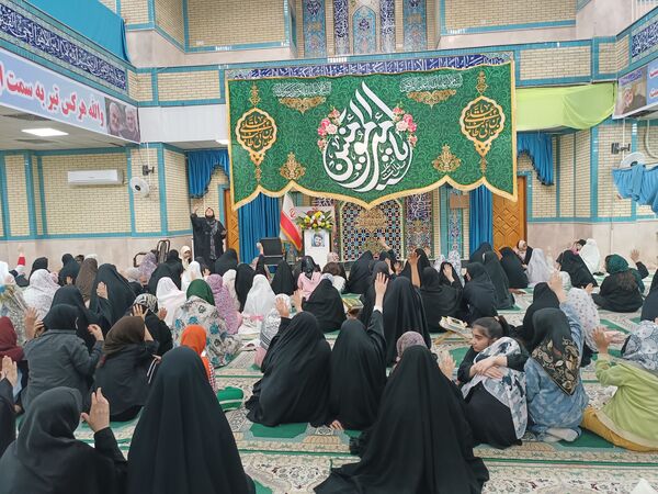 مراسم اعتکاف در مساجد شهرستان آبدانان 
