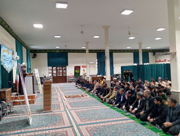 مراسم نماز جمعه شهرستان خداآفرین