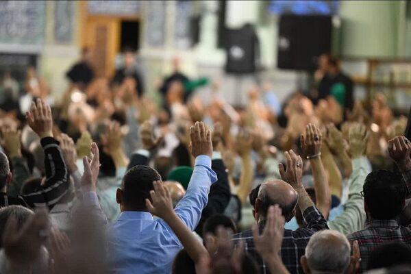 نماز عید سعید قربان در حرم حضرت عبدالعظیم حسنی (ع) شهرری