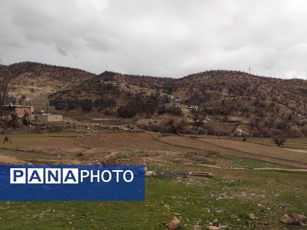 چشم‌انداز میانکوه در باران