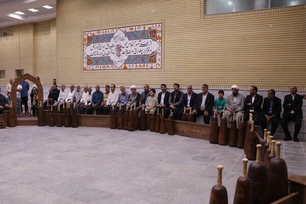 آیین افتتاح زورخانه مهدیه شهدا در شیراز