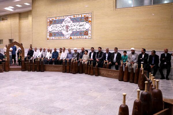 آیین افتتاح زورخانه مهدیه شهدا در شیراز