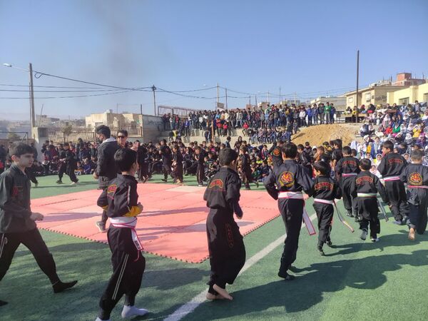 گرامیداشت دهه مبارکه فجر در روستای بیدک 