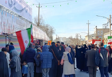 مهمانی کیلومتری نیمه شعبان در کرمانشاه برگزار شد