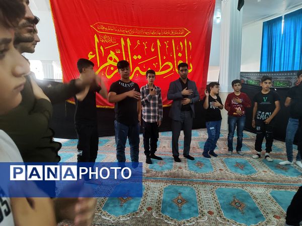 مراسم سوگواره احلی من العسل در هلیلان 