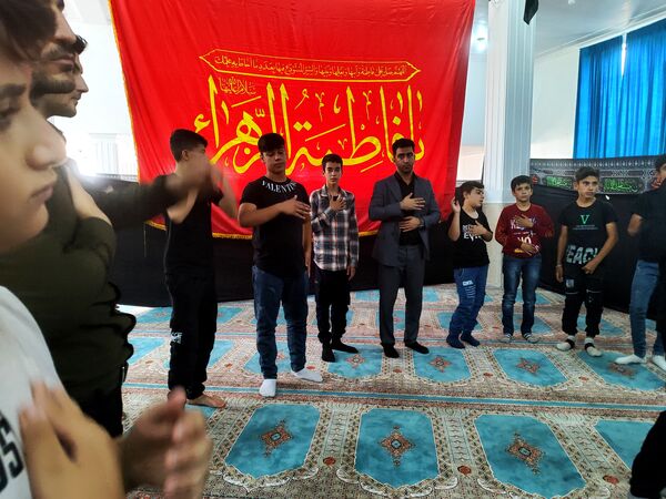 مراسم سوگواره احلی من العسل در هلیلان 