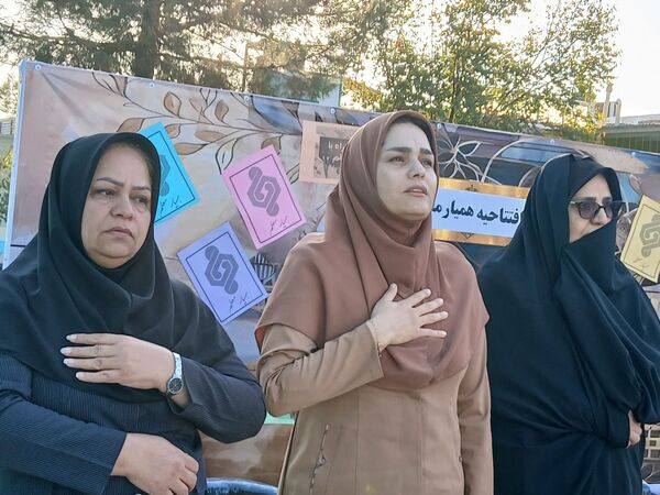 افتتاحیه همیاران معلم در دبیرستان فاطمیه