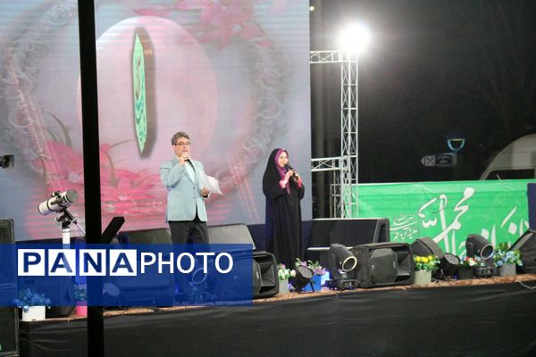 شبی متفاوت در کوهسنگی از سرودهای محمدی تا رصد ماه‌گرفتگی